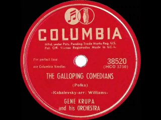 1949 Gene Krupa - The Galloping Comedians