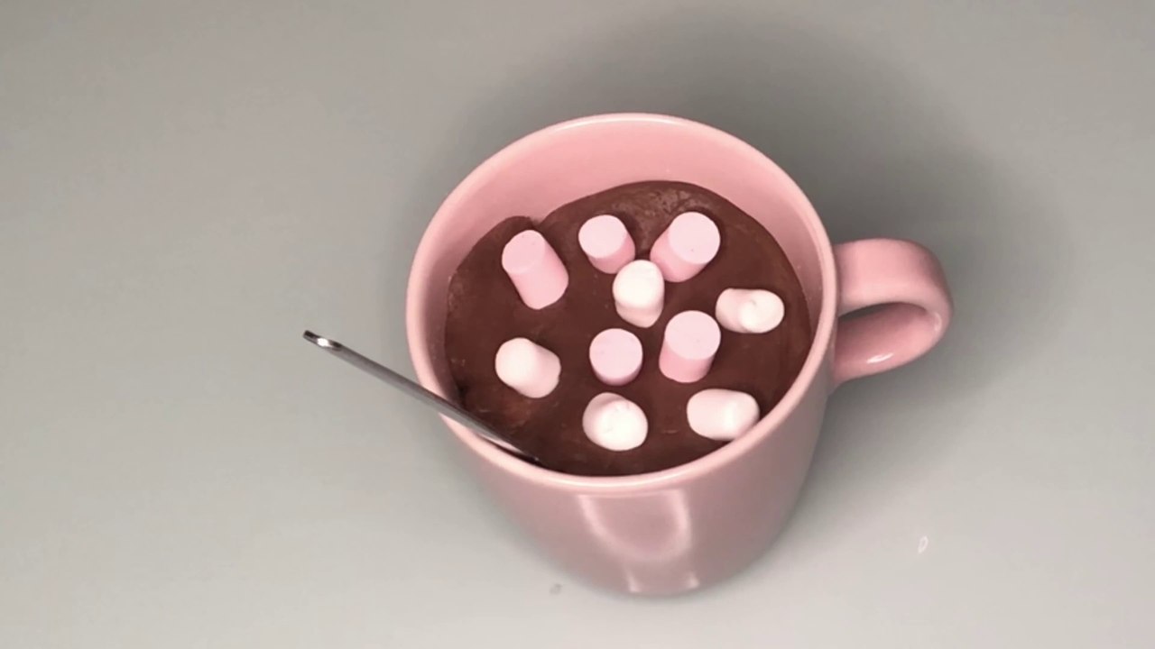Chocolat Chaud Trompe Œil avec du Slime