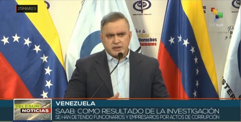 Fiscal general venezolano anuncia resultados de investigación anticorrupción
