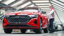 FACTORY TOUR Audi 2023 Q8 e-tron - Brussels
