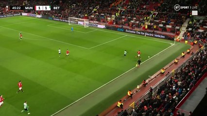 UEFA Europa League 2022-2023 || Round of 16 || MUN vs BET || Leg 1 of 2 ||  SecondHalf || Mar 10 2023