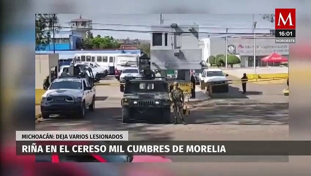 Reportan riña en Cereso Mil Cumbres de Michoacán; hay varias personas lesionadas