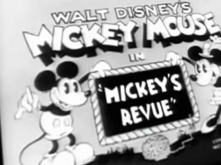 Mickey Mouse Sound Cartoons (1932) - Mickey's Revue