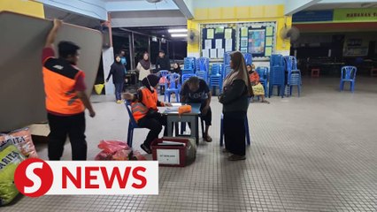 Floods: 60 evacuated in Taiping