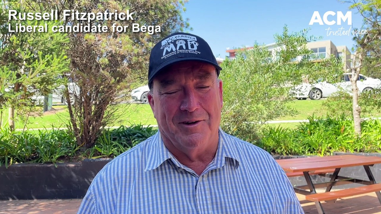 Russell Fitzpatrick, Liberal candidate for Bega talks following NSW election.