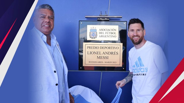 Nama Lionel Messi Resmi Diabadikan Jadi Kompleks Latihan Timnas Argentina
