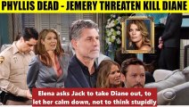 CBS Y&R Spoilers Shock Phyllis dies after being attacked - Jemery is angry and w