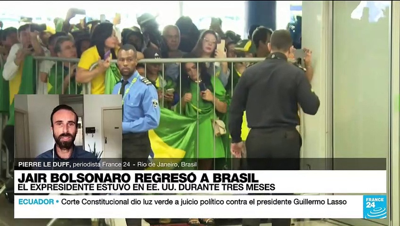 Informe desde Río de Janeiro: Bolsonaro retorna a su país tras tres meses viviendo en EE. UU.