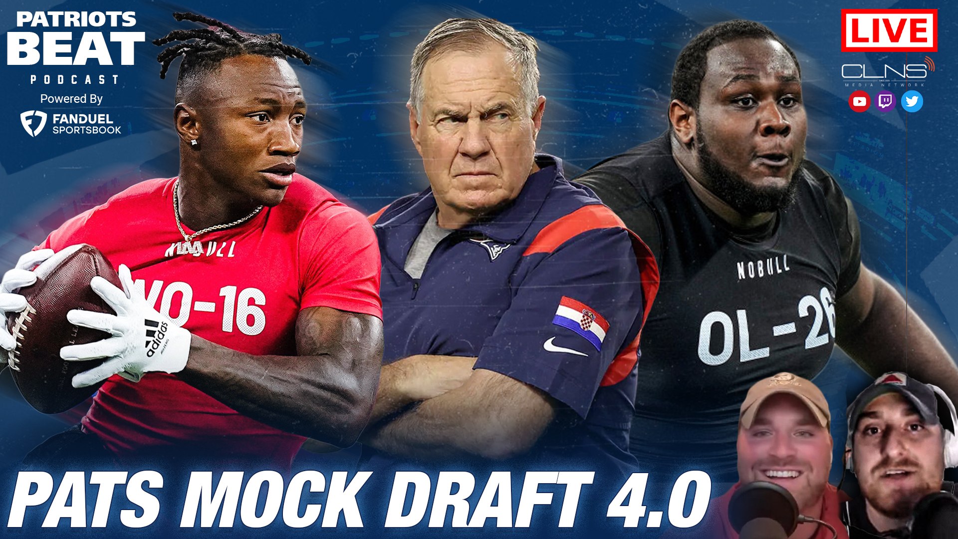 Patriots Beat Mock Draft 4.0 - video Dailymotion