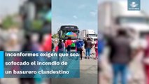 Bloqueo en la autopista México-Querétaro deja fila de autos de hasta 19 km
