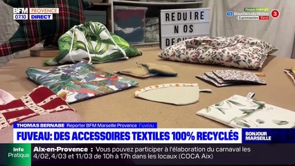Fuveau- une boutique propose des accessoires textiles 100% recyclés