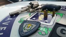 Homem é preso com arma de fogo pela GM no Interlagos