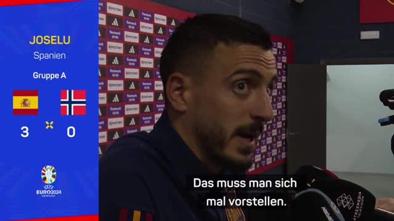 De La Fuente: Habe das Debüt von Joselu gefeiert