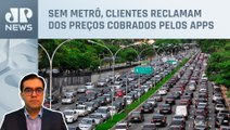 Uber e 99 são notificadas por valores praticados durante greve do metrô; Cristiano Vilela analisa