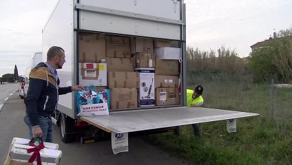 Gignac: en route pour l'Ukraine avec trois tonnes de marchandises