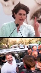 Priyanka Gandhi's Protest Against Rahul Gandhi's Conviction