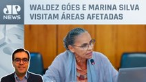 Ministros da Integração e do Meio Ambiente visitam áreas atingidas pela cheia no Acre; Vilela analisa