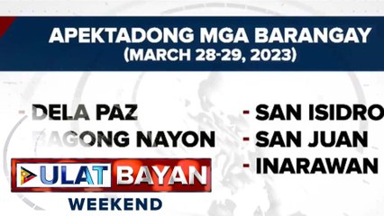 Mahigit 15-K sa Antipolo, mawawalan ng tubig sa Marso 28-29