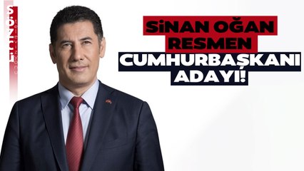 Sinan Oğan 100 Bin İmzayı Aşarak 4. Cumhurbaşkanı Adayı Oldu SON DAKİKA