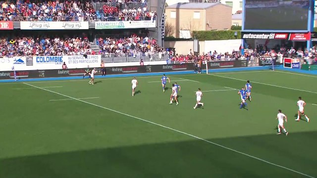 TOP 14 - Essai de Matthis LEBEL (ST) - Castres Olympique - Stade Toulousain - Saison 2022-2023