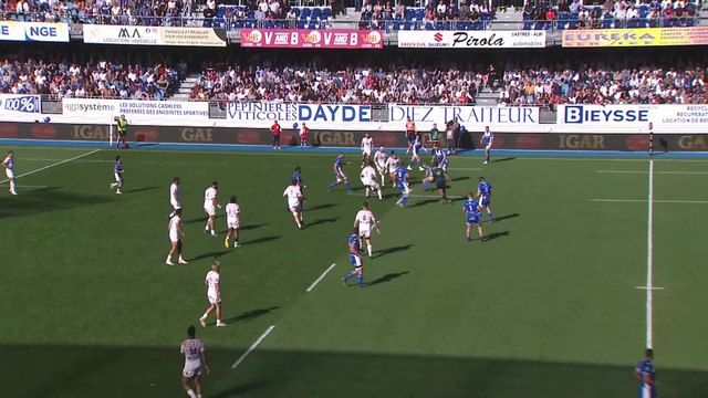 TOP 14 - Essai de Julien DUMORA 2 (CO) - Castres Olympique - Stade Toulousain - Saison 2022-2023