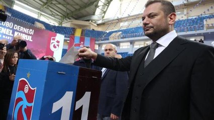 Son Dakika: Trabzonspor'un yeni Başkanı Ertuğrul Doğan oldu