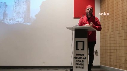 Mimarlar Odası Denizli Şubesi'nden İkinci Deprem Forumu… Şube Başkanı Kabel: Depremi de Unutturmamak Gibi Bir Misyon Üstlendik"