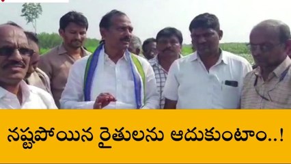 పల్నాడు: " రైతులకు అండగా ఉంటాం.. అధైర్యపడొద్దు "