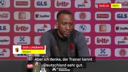 Lukebakio vor Deutschland: "Ist etwas Besonderes"