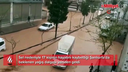 Şanlıurfa'da sağanak yağış! Ekipler alarma geçti