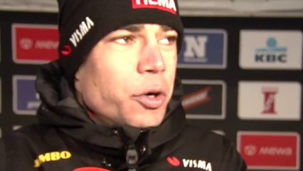 Gand-Wevelgem 2023 - Wout Van Aert : "Christophe Laporte, c'est un très bon ami, c'était le moment de gagner pour lui !"