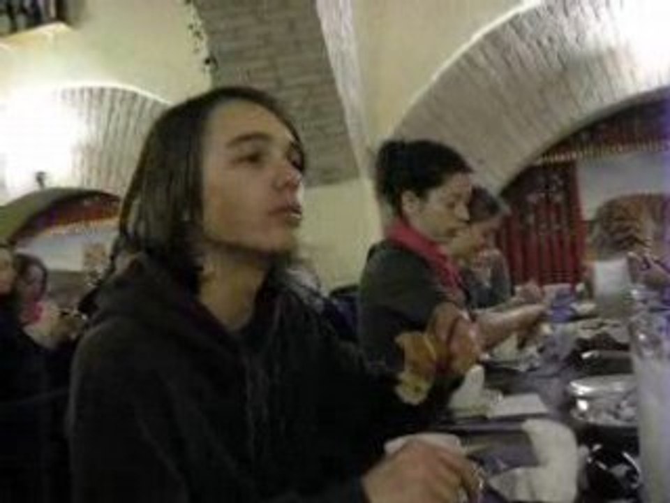 Déjeuner au restaurant
