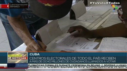 Download Video: teleSUR Noticias 11:30 26-03: Cuba celebra elecciones legislativas