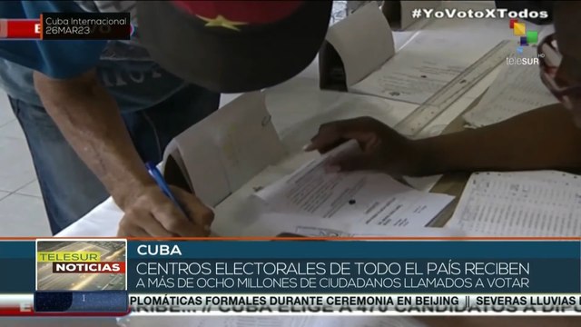 teleSUR Noticias 11:30 26-03: Cuba celebra elecciones legislativas
