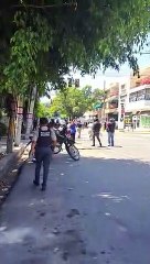 Se registran disturbios en las inmediaciones del Palacio de Justicia