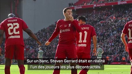 Liverpool - Barnes revient sur l'accueil houleux des fans du Celtic envers Gerrard