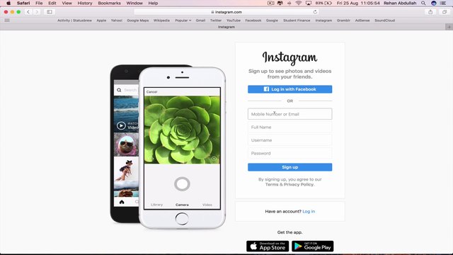 How to CREATE an Instagram Account Using a Mac / Desktop Computer - Basic Tutorial | New