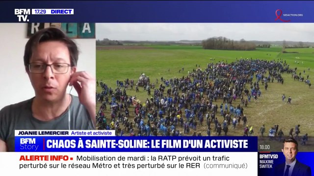 Sainte-Soline: Le gouvernement ne veut pas rentrer dans le dialogue , regrette l'activiste Joanie Lemercier