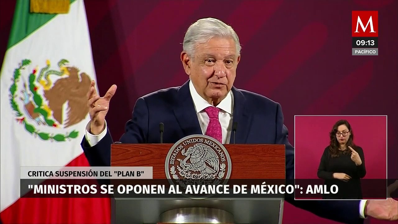 Ministros de la Corte son de la mafia del poder: AMLO tras freno al 'Plan B' electoral