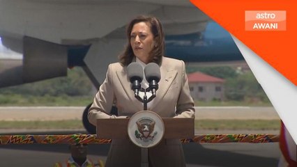 Kamala tiba di Ghana, mulakan lawatan seminggu di Afrika