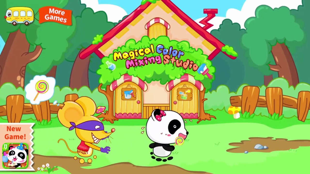Color Mixing Studio | Learn Colors | Educational Games for kids | Kids Cartoon | Baby Song | BabyBus