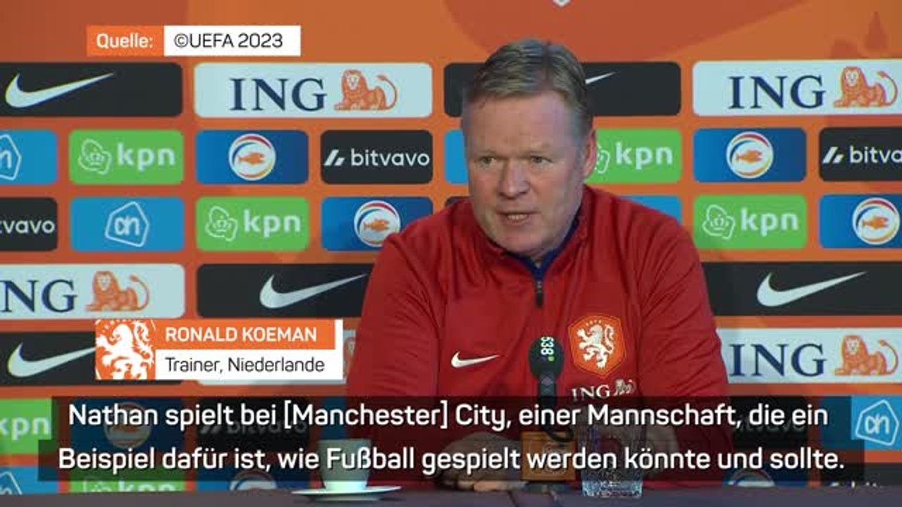 Koeman: 'Ake ist ein Vorbild für alle'
