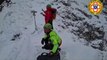 Sorpresi dalla tormenta di neve in Grignetta: due alpinisti bloccati sulla cresta