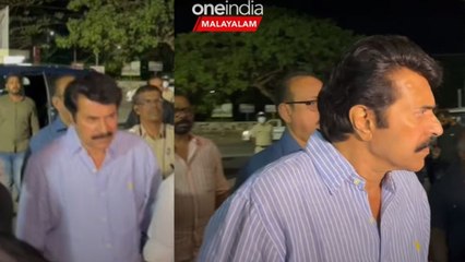 വിതുമ്പി മമ്മൂക്ക,ഇന്നസെന്റിനെ അവസാനമായി ഒരു നോക്ക് കാണാനെത്തി മമ്മൂക്ക | Mammootty | Actor Innocent