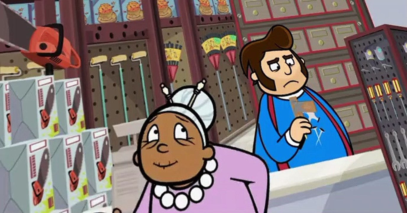 WordGirl WordGirl S08 E002 A Sticky Situation – Eight Legs vs. Two-Brains