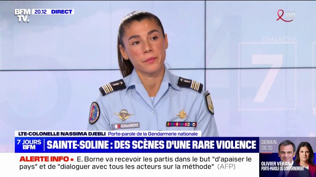 Sainte-Soline: On avait 8000 opposants, dont 1000 éléments radicaux , affirme Nasima Djebli, porte-parole de la gendarmerie nationale
