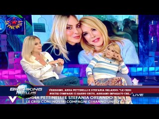 Verissimo, Anna Pettinelli e Stefania Orlando: “Le crisi  nostri compagni ci hanno unito, abbiamo im