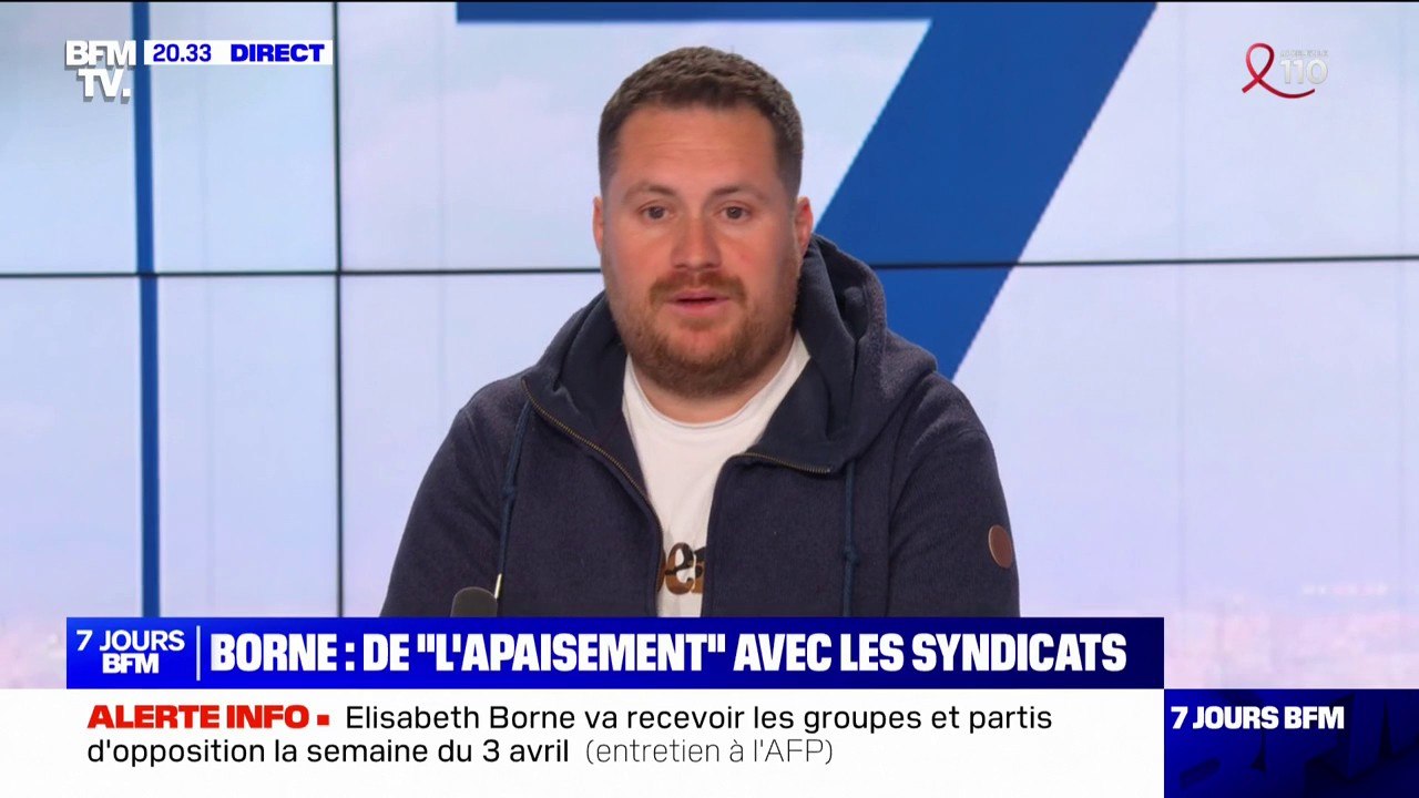 Réforme des retraites: "La seule manière d'apaiser le pays à l'heure actuelle est de retirer le projet de loi", affirme le syndicaliste Julien Troccaz (Sud Rail)