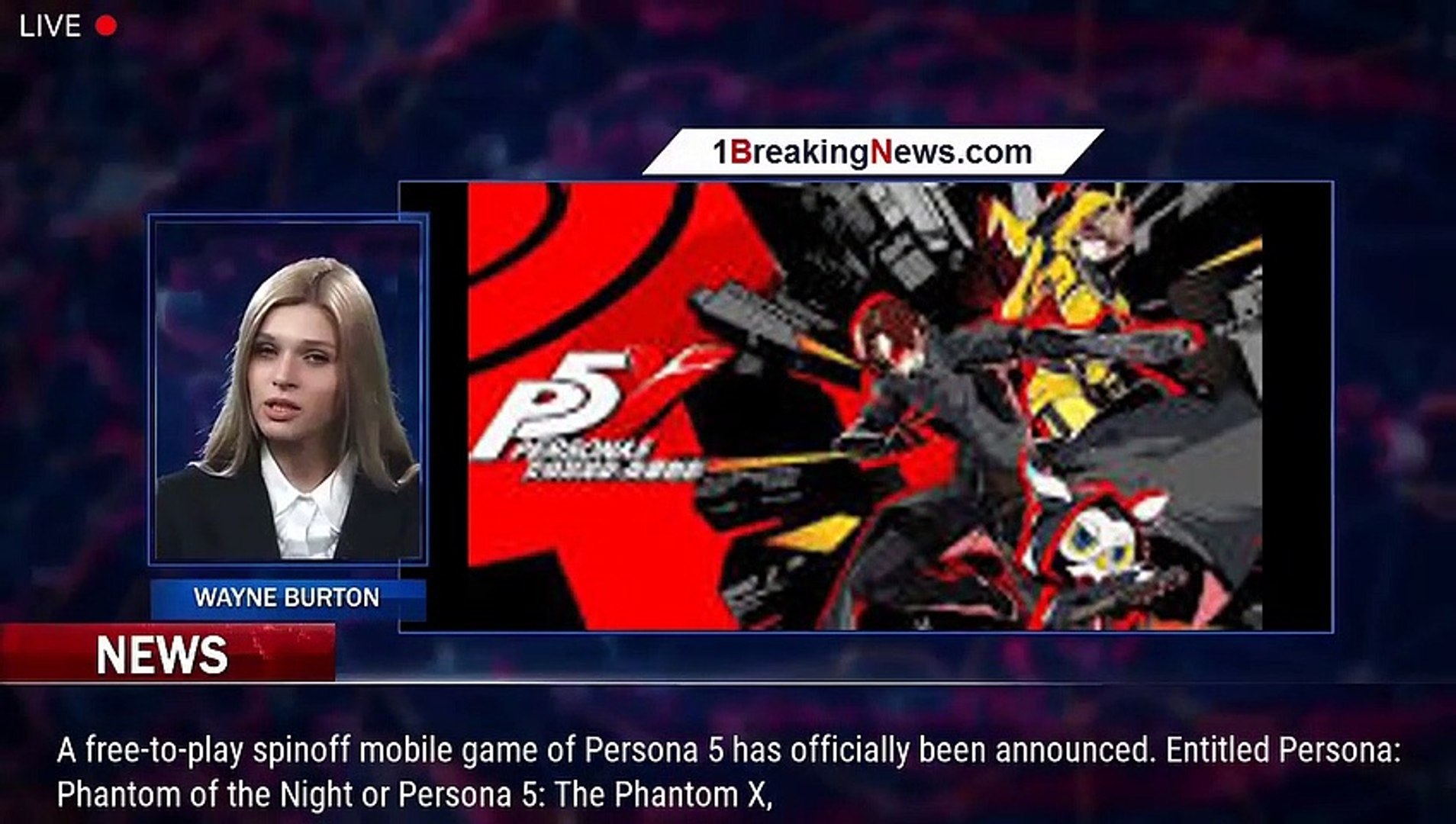 Persona 5: The Phantom X Official Trailer 