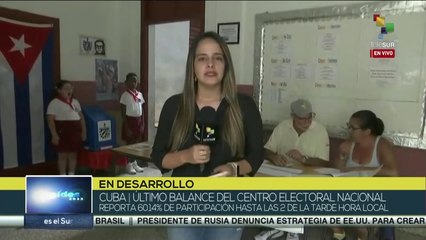 Cuba: CEN anuncia que más del 60 % de electores ha ejercido su derecho al voto